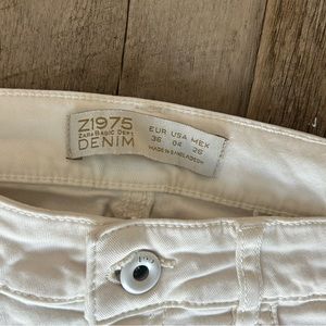 Zara white jeans